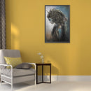 DIY Diamond Painting Full Square Drill Dark Girl and Cat Wall Decor Rhinestone