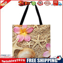 Beach starfish shell Printed Shoulder ShoppingBag Casual Large Tote Handbag