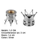 Tire Air Valve Stem Caps Auto Dustproof Caps Air Valve Dust Covers Crown Shape