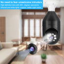 Light Bulb IP Camera - 2-Way Audio Surveillance Cameras with Motion Detection