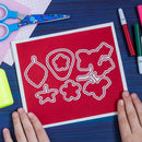 Strawberry Leaf Flower Cutting Die Embossing Stencil Card for Album DIY (A)