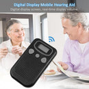 Digital Display Hearing Aids Portable Sound Intensifier Adjustable Volume Earbud