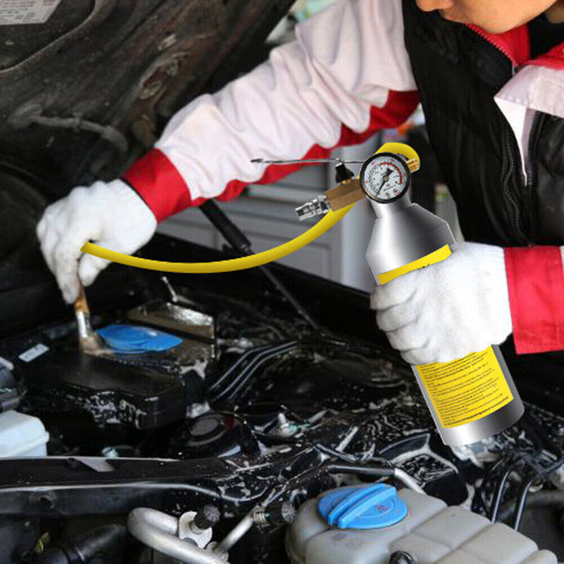 Car Air Conditioning Tube Cleaner Pipe Maintenance Auto Cleaning Bottle Kit