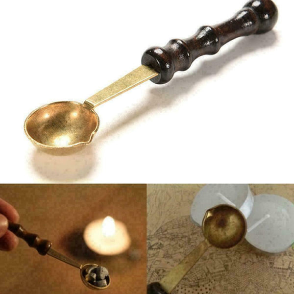 Wax Seal Metal Spoon / Warmer Furnace Stove Melting Steel Sale XAA Hot P8K9 O0G7