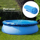 Round Swimming Pool Covers Cushion Waterproof Dustproof Tarpaulin (305cm) Newly