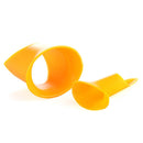 Fruit Vegetable Seed Remover Pepper Chilli Cutter Core Slicer Tool (Yellow)