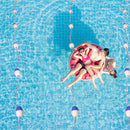 Swimming Pool Accessories Floating Dividing Lanes Line for Pool (11 Balls)