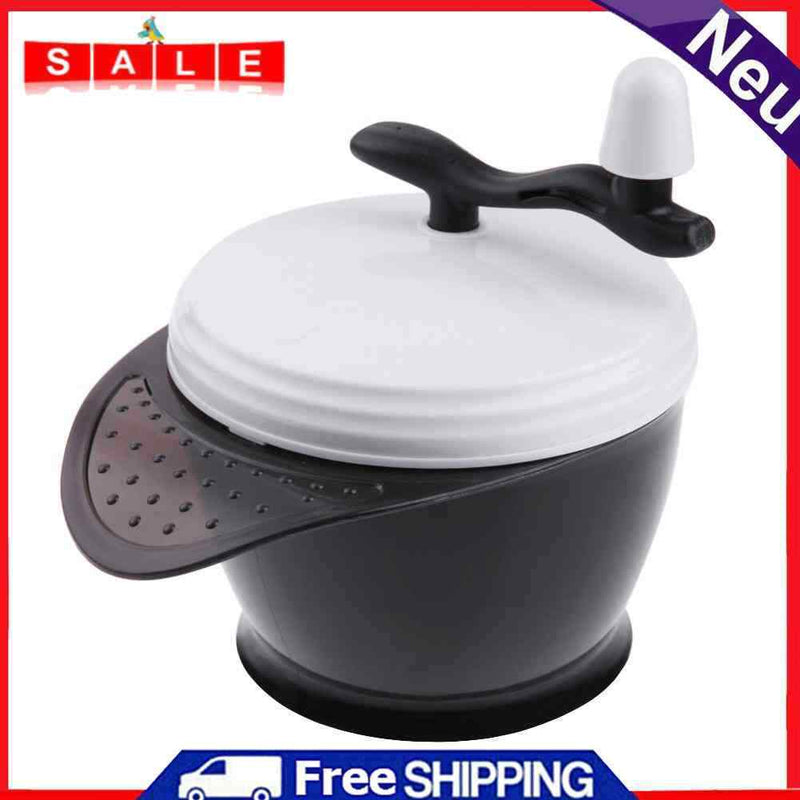 occitop Manual Hair Color Mix Plastic Bowl Dyeing Blender Barber Salon