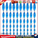 10pcs Bird Repellent Sticks Insect Spiral Reflective Scare Rods Blue Newly