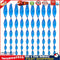 10pcs Bird Repellent Sticks Insect Spiral Reflective Scare Rods Blue Newly