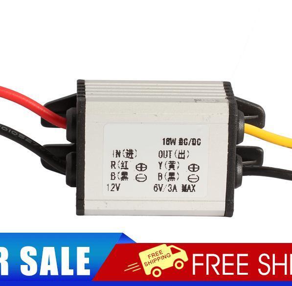 Car Charger Converter 12V To 6V 3A 18W DC To DC Buck  Step Down Module