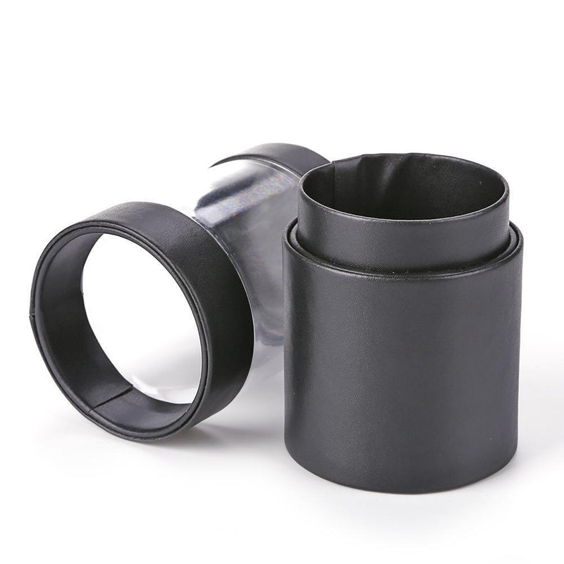 Visible Makeup Brush Holder Travel Cosmetic Pens Storage Organizer (Black) Newly