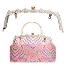 2pcs Metal Purse Frame Coin Bag Clasp Lock for DIY Craft Diamond Bag Clips