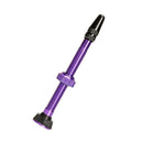 60mm Aluminum Tubeless Presta Valve Stem for Mountain Road Bike (Purple)
