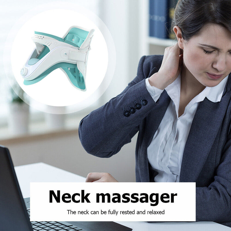 Stable Washable Cervical Traction Device Integrated Airbag Cervical Collar