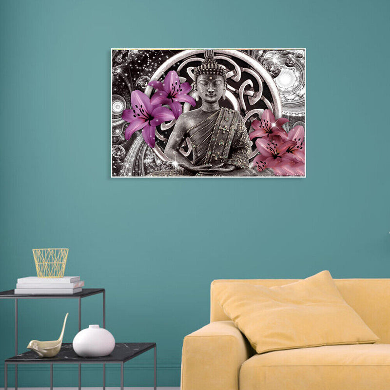 Buddha Drawing Frameless DIY Oil Paint by Numbers Canvas Home Decoration Newly