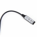 Pin Female Connector For RGB 3528 5050 USB  3 Keys  DC 5V RGB Strip Controller