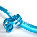 ENLEE 31.8mm Mountain Bicycle Stem Handlebar MTB Short Hollow Stem (Blue) Newly