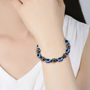 Turkish Lucky Evil Eye Bracelet Magnet Bead Hand Chain Men Women Jewelry Newly