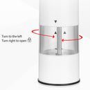 ABS Electric Pepper Salt Spice Mill Grinder Seasoning Grinding Tool (White)