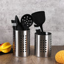 Home Water-Logging Basket Tableware Cage Drainer Utensil Cutlery Holder Stand