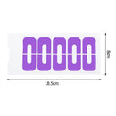 10pcs U-Shaped Nail Stickers Spill-Proof Nail Polish Protector (Purple) Newly