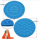 #A Pet Dogs Cats Slow Food Bowls with Suction Slow Feeders Treat Dispensing Pad