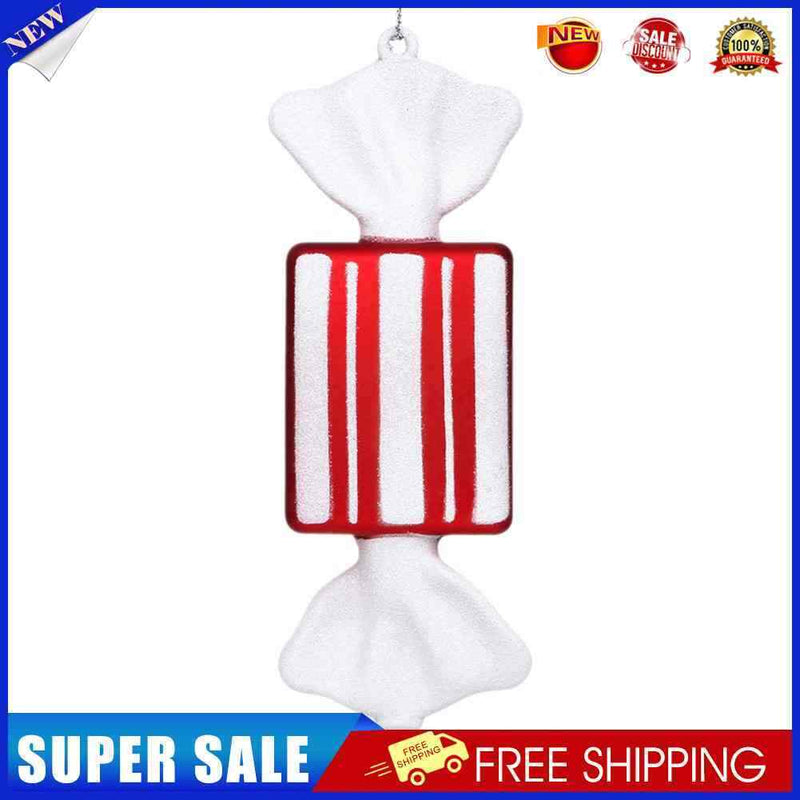 15cm Candy Pendant PVC Artificial Lollipops Christmas Tree Hanging Ornament (A)