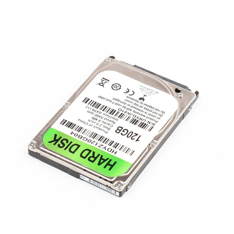 120GB Internal HDD 2.5 inch SATA III 5400RPM Hard Drive for Laptop Computer