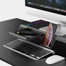 T1 Laptop Monitor Stand Riser RGB Support with 4 USB Computer PC Desk Organizer