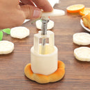 Hand Press Mooncake Mold Cake Emoticon Printed Cake Decor Kitchen Bake Tool