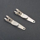 2x Stainless Steel Pocket Bag Suspension Clip EDC Outdoor Camping Quicklink Tool