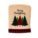 Christmas Dining Room Chair Back Cover Ornament Xmas Theme Party Indoor Decor`