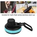 Portable Wide Mouth Water Bottle Straw Flip Lid Drinkware Cover for Hydro F