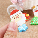 Student Supplies Gift Animal Cartoon Shape Christmas Style Rubber Pencil Eraser