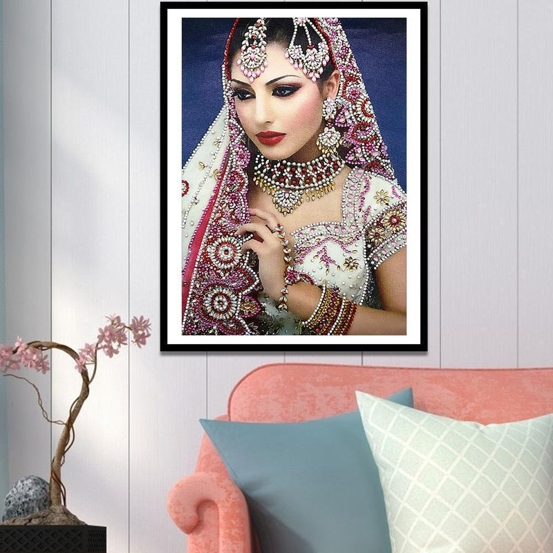 5D DIY Special Shaped Diamond Painting Beauty Embroidery Mosaic Kits Home Decor