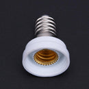 5pcs/pack E14 to E12 Adapter Light Bulb Lamp Base Holder Converter Socket Newly