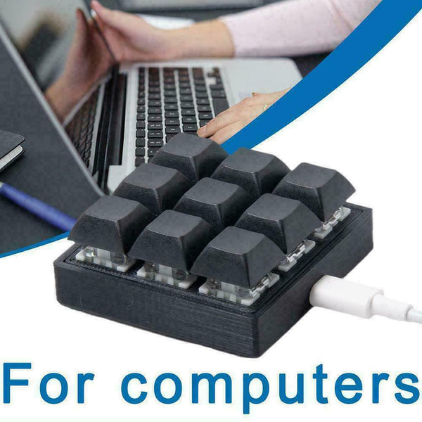 For Wins, Linux,MacOS Mini Mechanical Keyboard Custom T Programming Keys F7F5