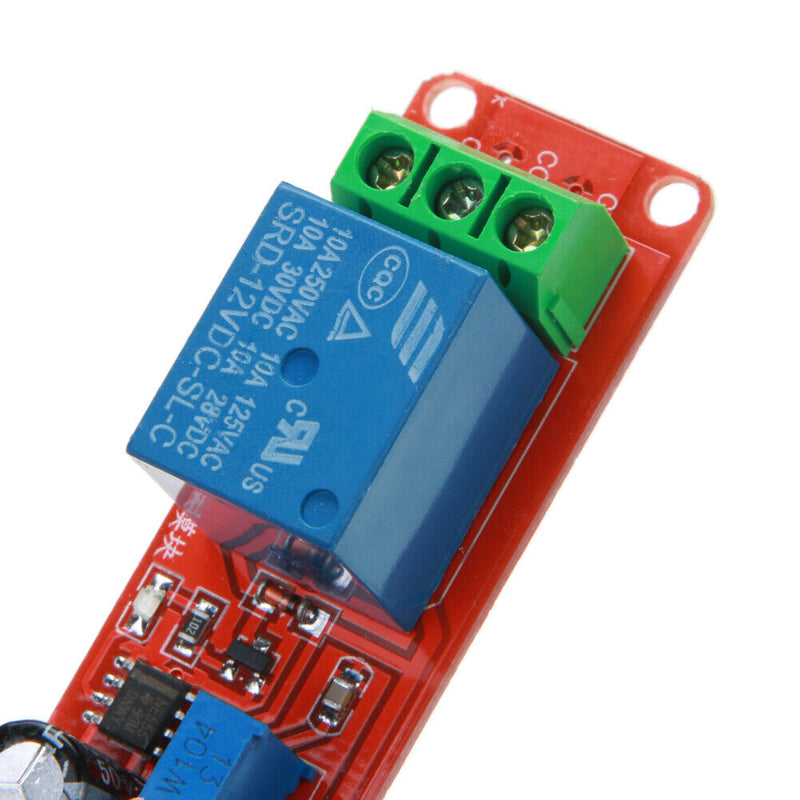 5pcs DC 12V Delay Relay Shield NE555 Timer Switch Adjustable Module