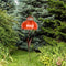 Bird Feeder Container Flower Sensation Orange Coneflower Metal Bird Feeder