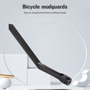 Removable Road Bike Fenders Lengththened Waterproof MTB Mud Guard Screw Tightening