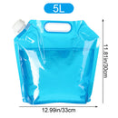 Camping Hiking Outdoor Collapsible Water Container BPA Free Plastic Folding