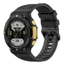 Silicone Watchband with Tools Watch Strap for Amazfit T-Rex 2 A2169 (Dark Blue)