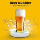 Portable Bar Tools Beer Bubbler Ultrasonic Foaming Machine Ice Beer Foamer