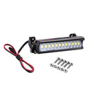 Universal 55mm 12 LED Truck Roof Light Bar Bumper Lamp for 1/10 RC Trunk