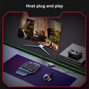 Wired Mechanical Backlit Keyboard RGB Mouse Converter Combo Set for PS4/PS5