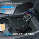 Bluetooth-compatible Car FM Transmitter MP3 Player free Adapter Radio Hands W5M4