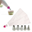 Icing Piping Bag Two Colors Converter Pastry Nozzles Cake Decorating Tool