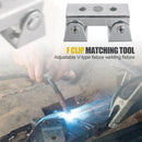 Magnetic V Type Welding Jig Clamps Adjustable V Pads F-Clamp Fixture Holder