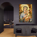 Full Drill Mosaic Craft Picture DIY Religion Love Diamond Painting Poster Decor
